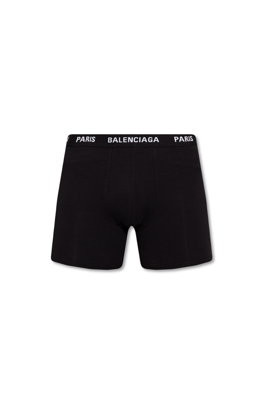 BALENCIAGA Logo Boxer Brief ブラック Logo boxer briefs in black - Balenciaga | Mytheresa